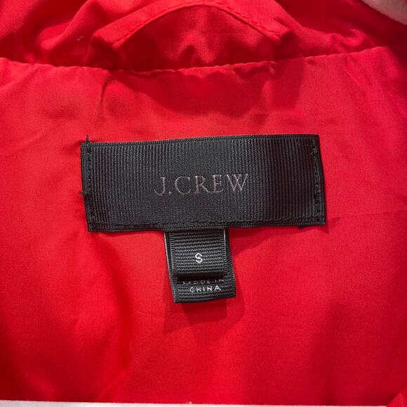 J. Crew Excursion Quilted Vest in Red - Size: Small - Picture 3 of 9